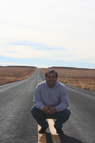 Archived image: anand at road