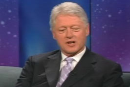 Archived image: bill clinton on daily show