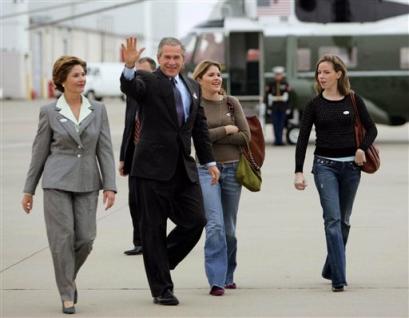 Archived image: bush family