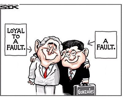 Archived image: bush gonzales