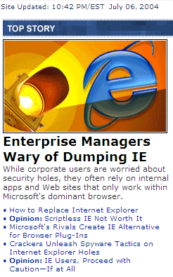 Archived image: eweek