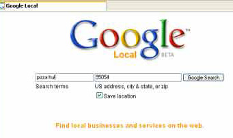 Archived image: google local
