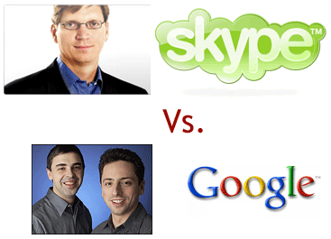 Archived image: goole vs skype
