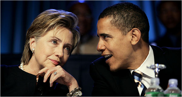 Archived image: hillary obama