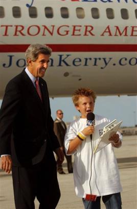 Archived image: kerry interviewed by fnn 1