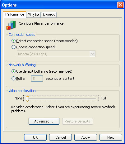 Archived image: media options zero