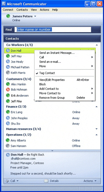 Archived image: ms communicator
