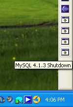 Archived image: mysql quick launch