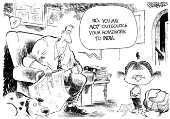 Archived image: outsourcing