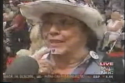 Archived image: purple heart lady