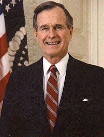 Archived image: senior bush