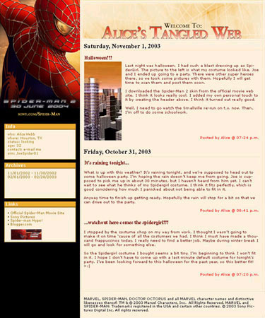 Archived image: spiderman theme