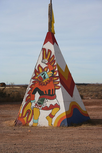 Archived image: teepee