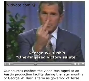 Archived image: victory salute