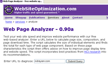 Archived image: website optimization