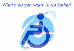 Archived image: wheelchair