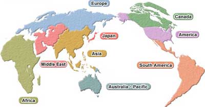 World Map graphic