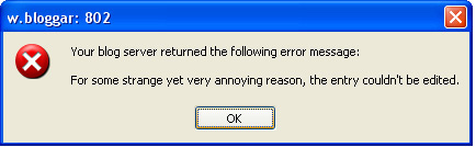 Archived image: wp bloggar error
